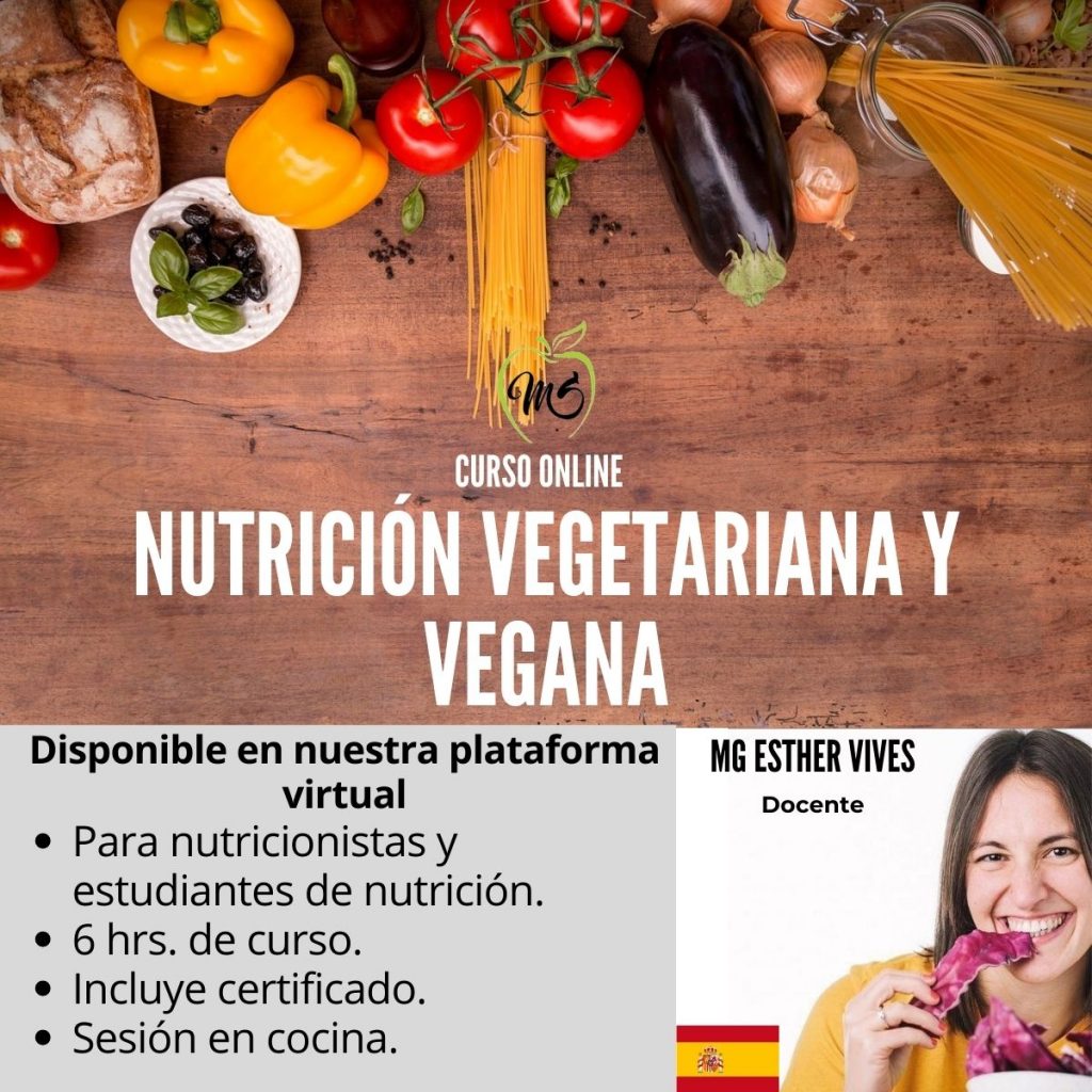 Curso de nutrición vegetariana y vegana